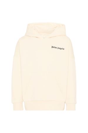 logo-print hoodie PALM ANGELS KIDS | PBBB011S26FLE001002